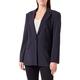 HUGO Damen Atana Regular-Fit Blazer aus Stretch-Gewebe Dunkelblau 38