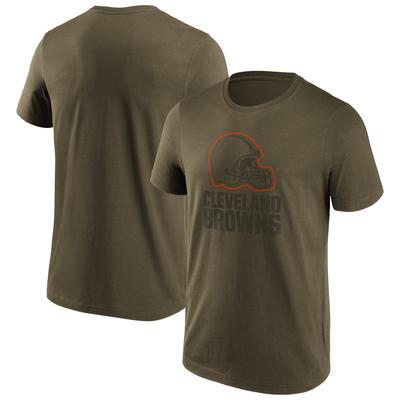 Cleveland Browns Khaki Color Pop Graphic T-Shirt – Herren Image