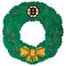 Boston Bruins 16'' Team Wreath Sign