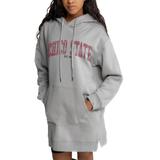 Women's Gameday Couture Gray Cal State Chico Wildcats Side Split Hoodie Dress