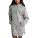 Women's Gameday Couture Gray Colorado State Rams Side Split Hoodie Dress