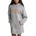 Women's Gameday Couture Gray Texas Dallas Side Split Hoodie Dress