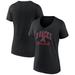 Women's Fanatics Branded Black Arizona Diamondbacks Victory Script Team V-Neck T-Shirt