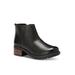 Women's Juniper Chelsea Bootie by Eastland in Black (Size 9 1/2 M)