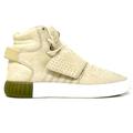 Adidas Shoes | Adidas Tubular Invader Strap Brown Size 6 | Color: Cream/White | Size: 6