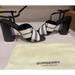 Burberry Shoes | Brand New Burberry Castlebar Black White Sandal Women’s Size 36.5 | Color: Black/White | Size: 6.5