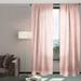 Frifoho Solid Semi-Sheer Thermal Rod Pocket Curtain Panels Polyester | 120 H x 52 W in | Wayfair 01XQ6260OTDDUH4SXG9F