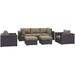 Bocabec Synthetic Rattan Outdoor Patio Sectional Set (7 Piece Set) by Havenside Home by Modway Wicker/Rattan/Metal/Rust - Resistant Metal | Wayfair