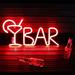 Trinx Edelfried 10" LED Neon Bar Sign in Red | 10 H x 1 W x 22 D in | Wayfair D51F9E242FD044A9BD6B6687C20E6F57