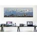 Ebern Designs Anchorage Panoramic Skyline Cityscape Photographic Print on Canvas in Blue Canvas, Cotton | 16 H x 48 W x 1.5 D in | Wayfair