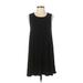 American Eagle Outfitters Casual Dress - A-Line: Black Solid Dresses - Women's Size X-Small