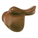 Kincade Childs Leather Close Contact Saddle - 14 - Wide - Brown - Smartpak