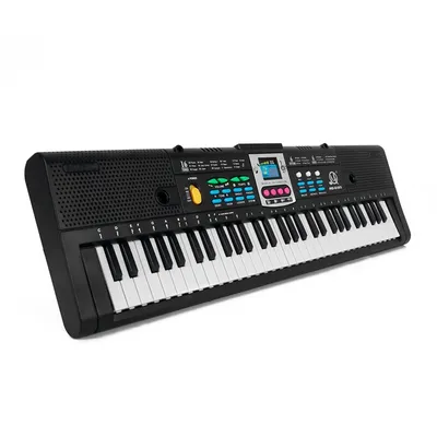Piano électronique avec microphone pour enfants et débutants clavier de musique numérique cadeau