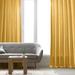 Exclusive Fabrics Dune Textured Solid Cotton Curtain Pair (2 Panels)