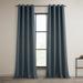 Exclusive Fabrics Faux Linen Grommet Room Darkening Curtain (1 Panel)