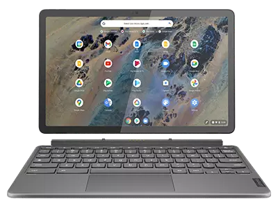 Lenovo Chromebook Duet 3 (11") Touchscreen - 2 compute platform (8x Kryo 468 CPU, up to 2.55 GHz) - 128GB Storage - 8GB RAM