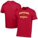 Men's Under Armour Red Maryland Terrapins Baseball Performance T-Shirt