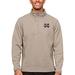 Men's Antigua Oatmeal Mississippi State Bulldogs Course Quarter-Zip Pullover Top