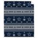 Dallas Cowboys 60'' x 70'' Holiday Gift Wrap Sherpa Flannel Fleece Blanket