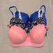 Victoria's Secret Intimates & Sleepwear | Lot Of 3 Victoria’s Secret Bras Size 34dd | Color: Blue/Pink/White | Size: 34dd