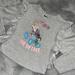 Disney Shirts & Tops | Disney Ralph Breaks The Internet Sweater Ruffles Sz 6/6x Cinderella | Color: Gray/Pink | Size: 6g