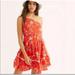 Free People Dresses | Nwot Free People All Mine One Shoulder Dress L | Color: Red | Size: L