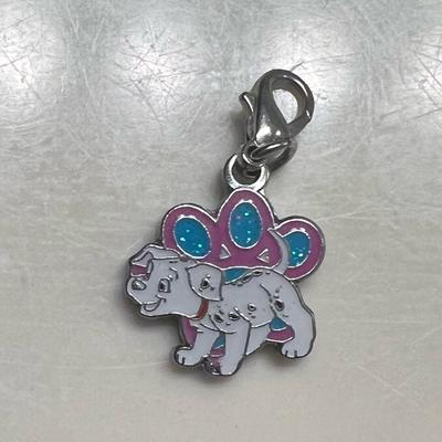 Disney Jewelry | Disney 101 Dalmatian Paw Charm | Color: Blue/Pink | Size: Os