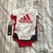 Adidas Matching Sets | Baby Adidas Bundle | Color: Black/Red/White | Size: 3mb