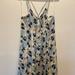 Free People Dresses | Free People Boho Dress Sz L | Color: Blue/Green | Size: L