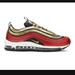 Nike Shoes | Nike Air Max 97 Women's Shoes University Red-Metalic Gold Size 7.5 | Color: Red | Size: 7.5