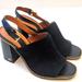Coach Shoes | Coach Maxinne Sling Back Sandal | Color: Black/Gold | Size: 10