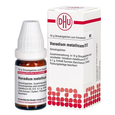 Vanadium Metallicum D 12 Globuli 10 g Image