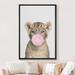 IDEA4WALL kids Canvas Print Wall Art Child Bedroom Bubblegum Jungle Lion Cub Animals Wildlife Photography Modern Art Rustic Portrait Relax/Calm Wilder Canvas | Wayfair