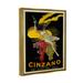 Stupell Industries Cinzano Vintage Poster Wine Design Canvas Wall Art By Marcello Dudovich Canvas in Black | 21 H x 17 W x 1.7 D in | Wayfair