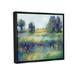Stupell Industries Wetland Watercolor Landscape Abstract Blue Green Painting Canvas Wall Art By Third & Wall Canvas in Blue/Green/Red | Wayfair