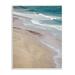 Stupell Industries Aerial View Ocean Water Foamy Coast Beach Wall Plaque Art By Danita Delimont Wood in Blue/Brown | 15 H x 10 W x 0.5 D in | Wayfair