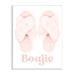 Stupell Industries Chic Luxury Slippers Glam Boujie Fashion Text Wall Plaque Art By Ziwei Li Wood in Brown/Pink | 19 H x 13 W x 0.5 D in | Wayfair