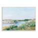 Stupell Industries Rocky Shore Flower Bushes Ocean Inlet Scene Wall Plaque Art By Lettered & Lined in Blue/Brown/Green | Wayfair an-299_wd_10x15