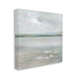 Stupell Industries Foggy Abstract Beach Landscape Distant Mountains Clouds Oversized Stretched Canvas Wall Art By Nan am-948_cn_24x24 Canvas | Wayfair