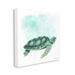 Stupell Industries Speckled Green Sea Turtle Marine Life Painting Oversized Stretched Canvas Wall Art By Diane Neukirch an-206_cn_24x24 Canvas | Wayfair