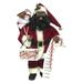 The Holiday Aisle® Candy Cane Claus Resin | 16 H x 8 W x 6.5 D in | Wayfair E8C06AF332F94A8B8248E82A907B0226