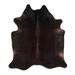 Brown 96 x 84 x 0.25 in Area Rug - Foundry Select Bhahadur Handmade Cowhide Novelty 7' x 8' Cowhide Area Rug in Coffee Cowhide, | Wayfair