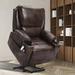 Latitude Run® Faux Leather Power Reclining Massage Chair Faux Leather | 40.6 H x 33.6 W x 28.9 D in | Wayfair 98B364D5D0F94603BA6E3A0A8BA390C2