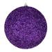 The Holiday Aisle® 6" Plum Beaded Ball Ornament, 4 Per Bag Plastic in Indigo | 6 H x 6 W x 6 D in | Wayfair 20EB9D96EDBE40669B24115F1A753982