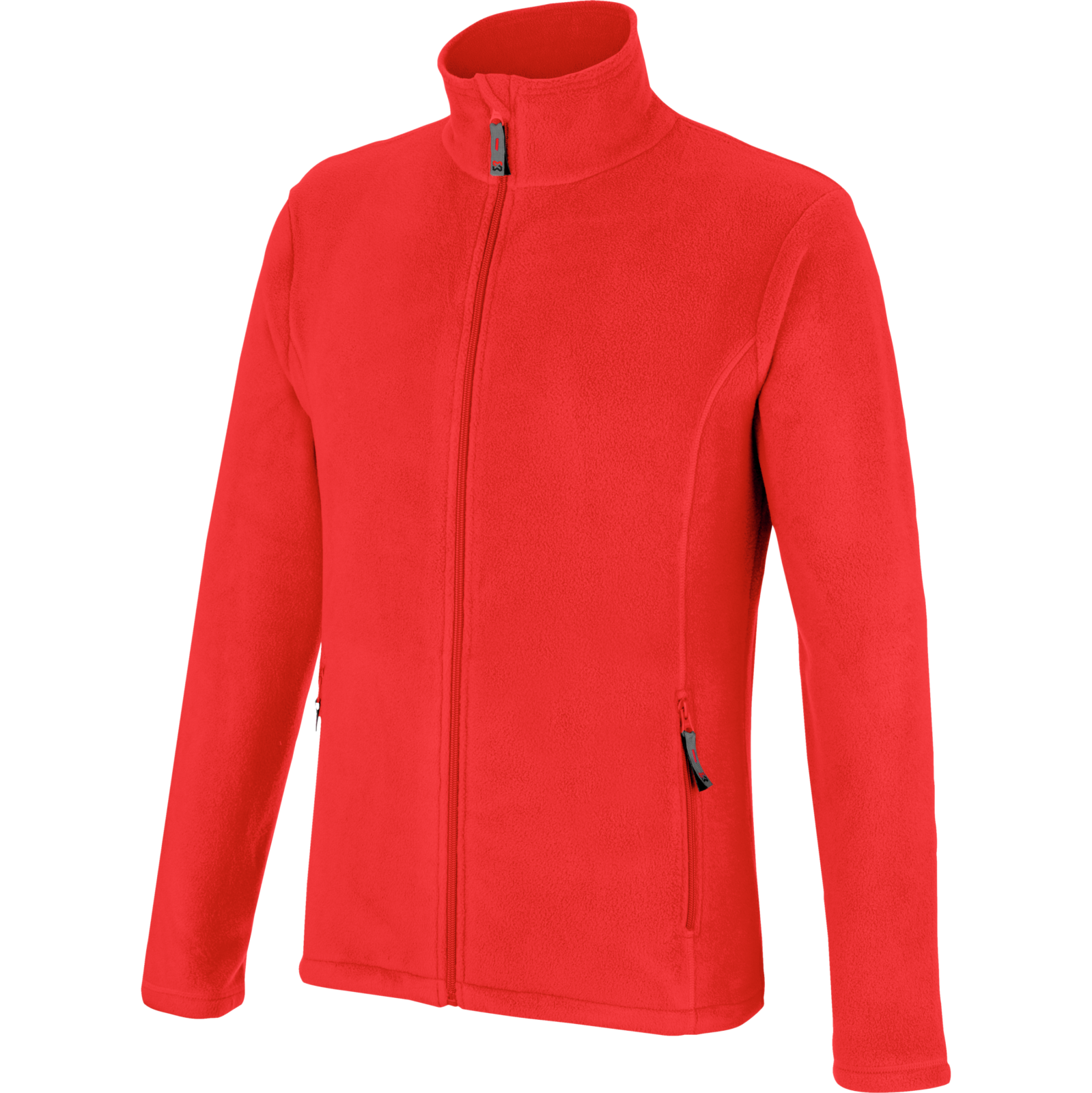 Veste polaire de travail zippée Job + Würth MODYF rouge