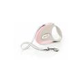 Flexi - Laisse Style s Tape 3m rose COS-251-RO - Rose