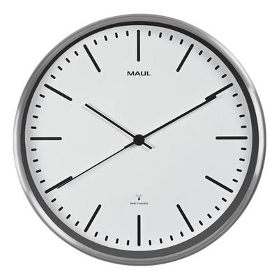 MAUL Funk-Wanduhr »MAULfly« Ø 30,5 cm weiß weiß Image