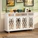 Mirrored Credenza Sideboards Buffets Cabinet Console Table Bookcase