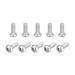 M3x8mm Torx Security Machine Screws, 20pcs 316 Stainless Steel Pan Head Screw - Silver