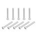 M3x25mm Torx Security Machine Screws, 10pcs 316 Stainless Steel Pan Head Screw - Silver